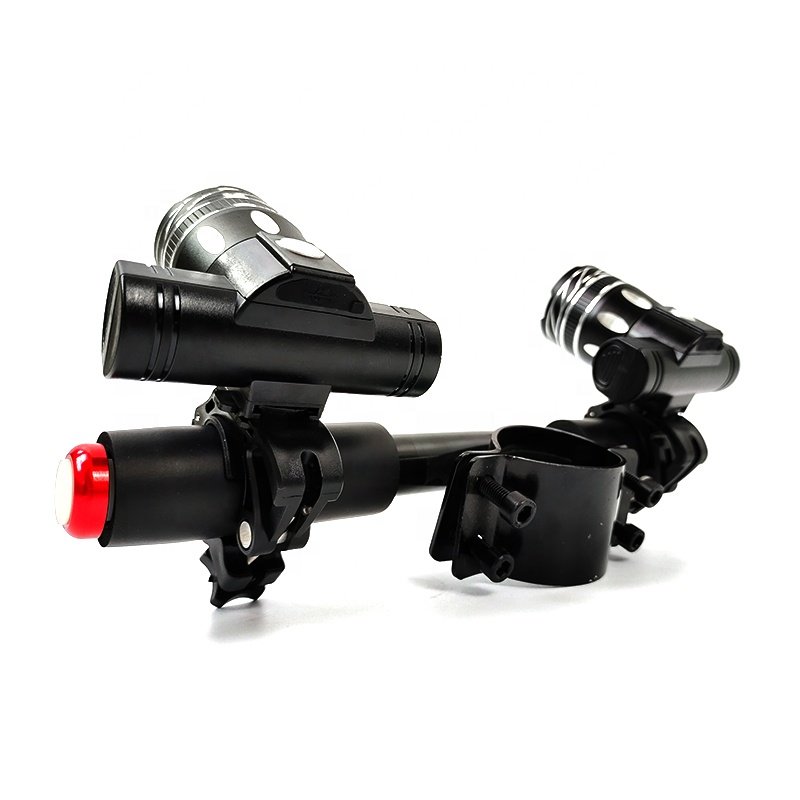 Bicycle Headlights With Supper Bright Led Light Scooter Front Light With Kids Handle Bar For M365 1s Electric Kick Scooter Parts