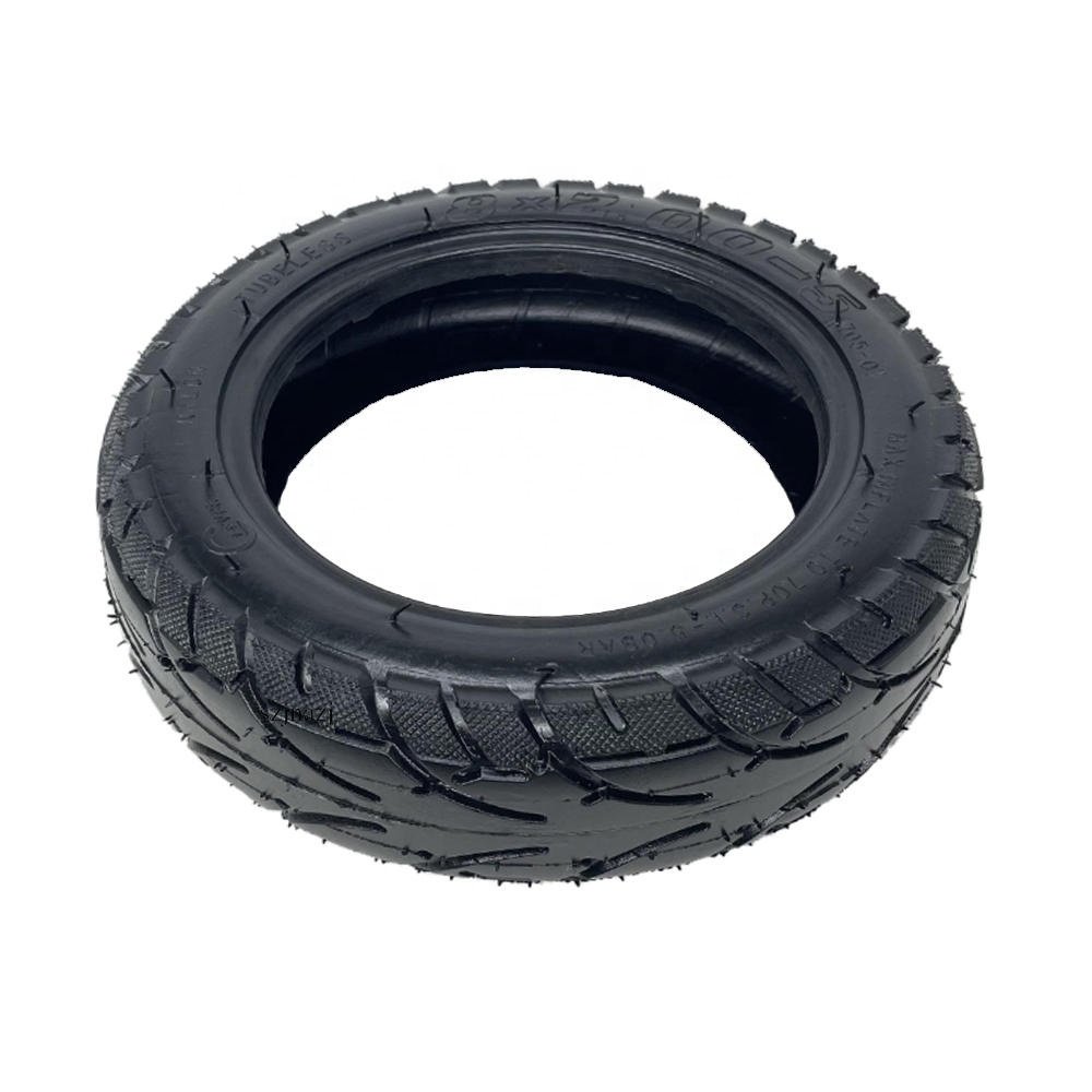 8x2.00-5 Tubeless Tire for 8 inch Electric Scooter High-Quality Wear-Resistant Tyre Accessories