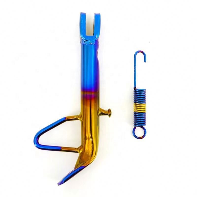 21cm 22cm Motorcycle Side Stand Kickstand Foot M10 Hole UNIVERSAL Body Support Frame Leg for HONDA Scooter Accessories