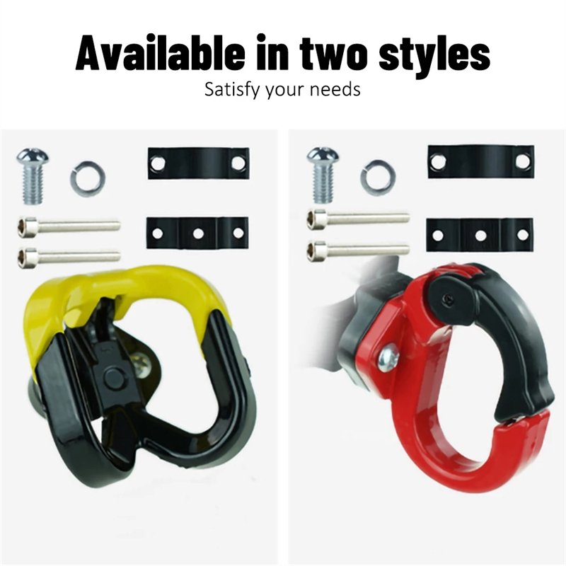 Electric Scooter Front Hanger Hook Aluminum Bags Double Hook for Ninebot Max G30 Scooter Hanger Gadget Claw Scooter Parts