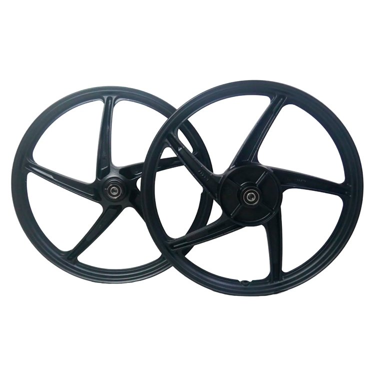 WAVE110i WAVE-125i Motorcycle Front & Rear 17 inch 5 Spokes Aluminum Alloy Wheels Rims for Honda Motorbike Spare Parts Wholesale