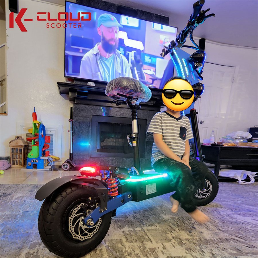 Wholesale Usa Eu Warehouse 8000W 10000W 14 Inch 72V High Speed Off Road Electric Scooter Fastest Trotinette Electrique