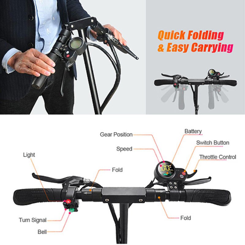 Dual Wheel Electric Scooter ESN3 Model 800w powerful Off Road Electric Scooter Adult Sealup Electric Scooters for Adult