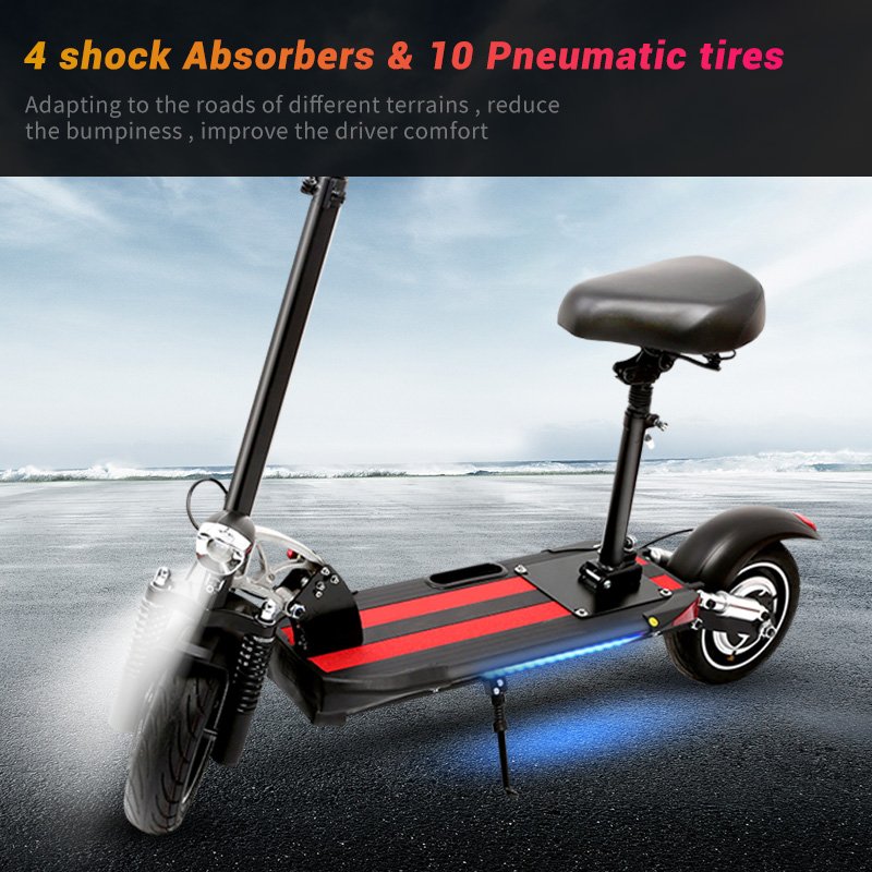Dual Wheel Electric Scooter ESN3 Model 800w powerful Off Road Electric Scooter Adult Sealup Electric Scooters for Adult