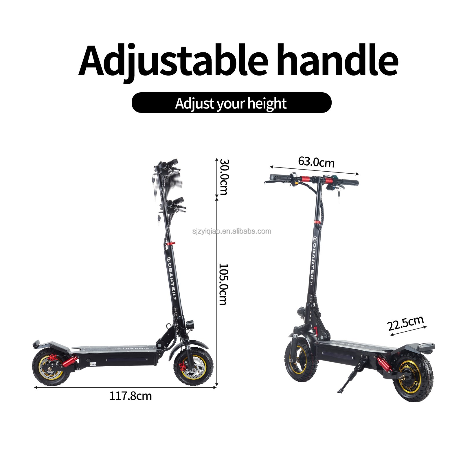 High Quality USA Warehouse 1000w electric scooters 48V 21Ah battery 2 Wheels Folding Electric Scooter X1 pro for adult