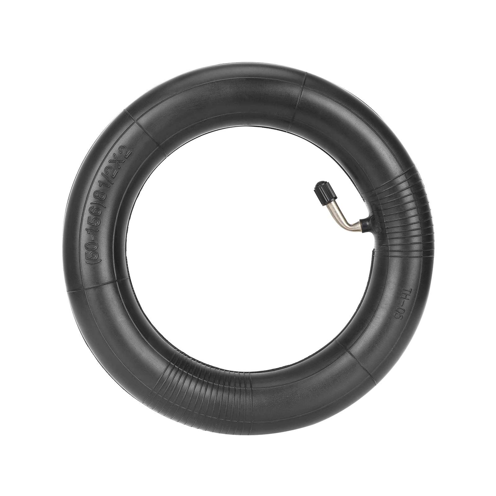 Reinforced 8 1/2*2 inner tube with bent valve inward 8.5inch tube for xiaomi 365 1s pro pro2 e scooter tires replacement parts