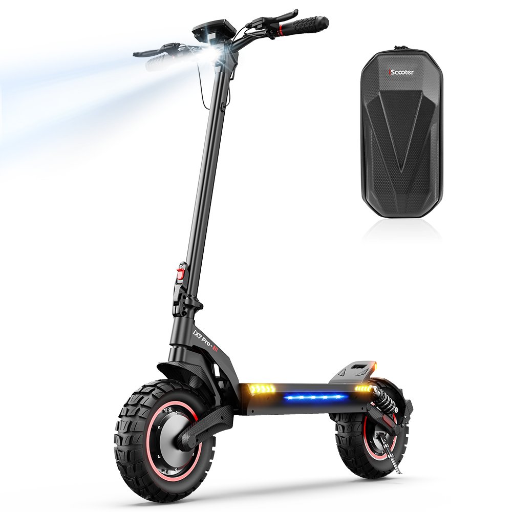 iScooter iX7Pro 2000W dual motor 17.5Ah adult folding scooter electric speed 65km/h off road Electric Scooters