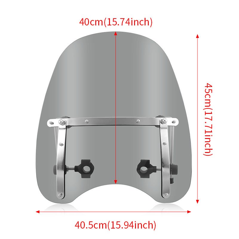 Motorcycle Modified Parts Motorbike Front Windshield Windscreen for Harley XL883 XL1200