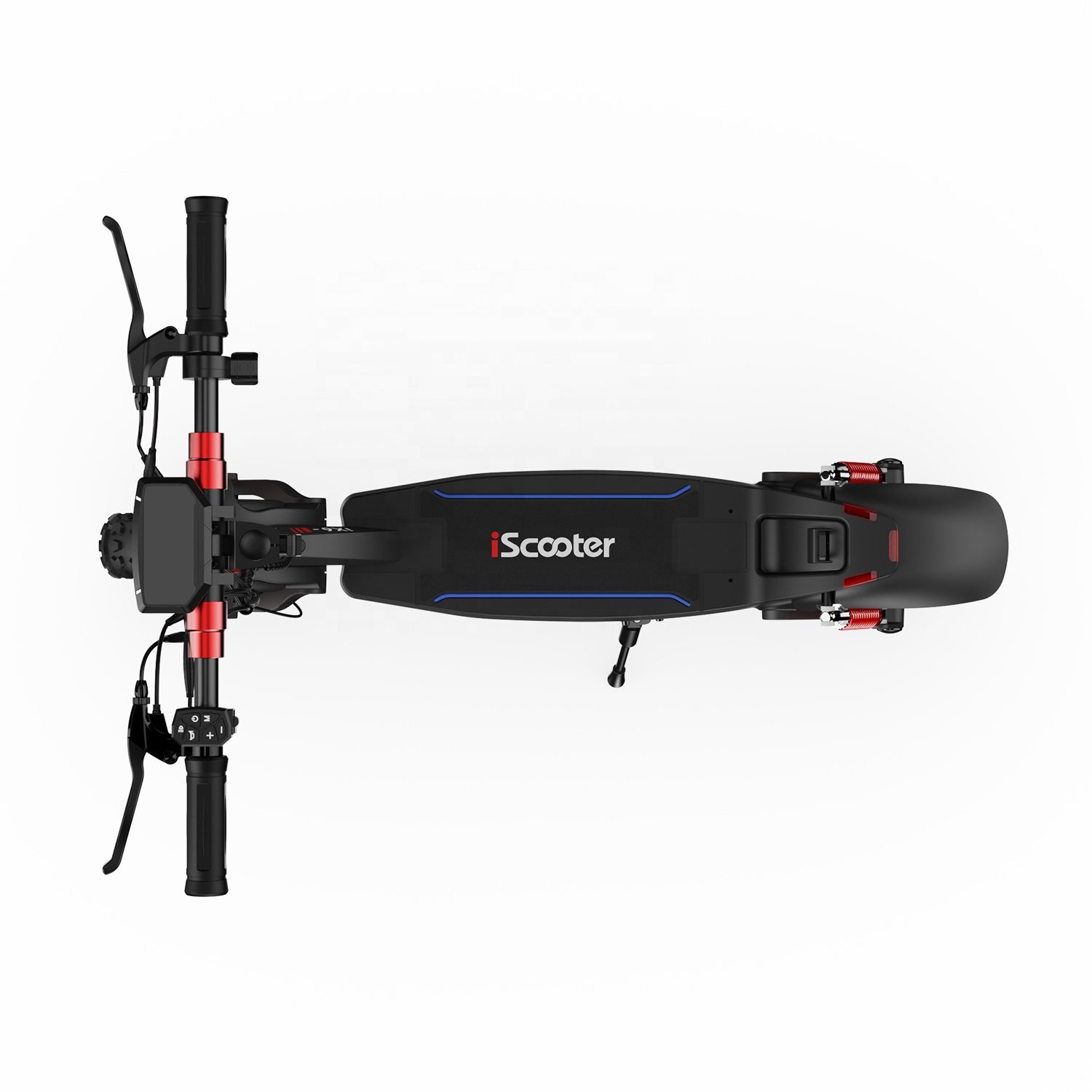 IX6 Electric Scooter 17.5Ah 1000W 11 Inch Anti-skid Off Road Pneumatic Tire Kick Scooter 45KM/H e Scooter 45km Range with 2 NFC