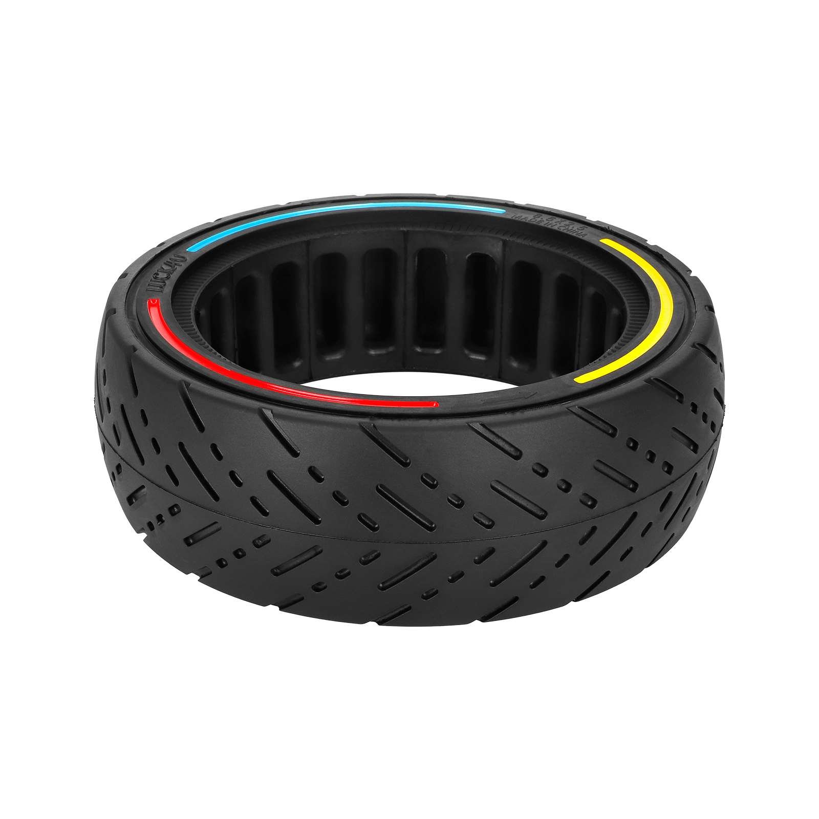 8 1/2*2.5 City Road Solid Tire 8.5 Rubber Honeycomb Solid Tires With Three Colours Circle For Dualtron Mini Speedway Leger Tyre