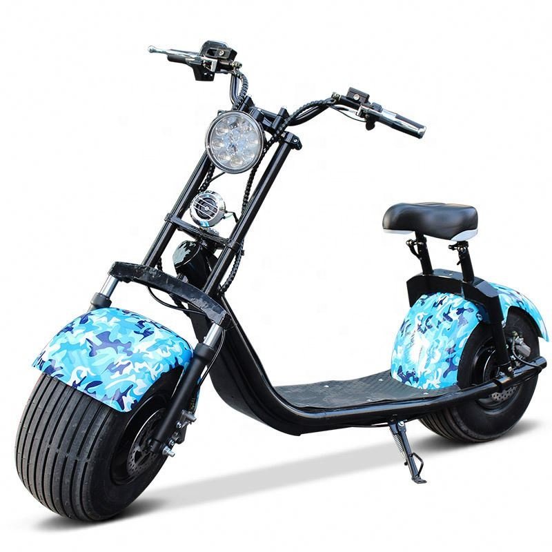 EEC COC 72V Citycoco 1000W Voltage 40KM/H Fast Speed 1000W Seev Citycoco 2000W Electric Scooter With Hub Motor
