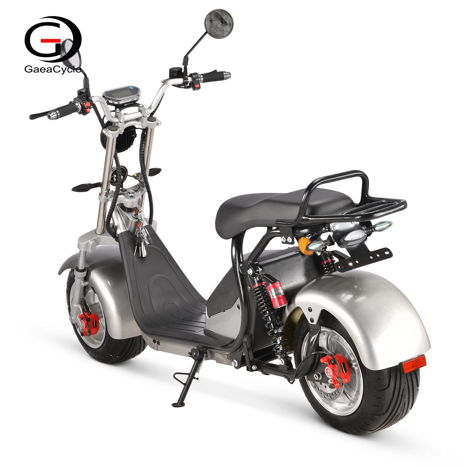 Gaea CP-5 2 Wheels Powerful Adult Citycoco Electric Scooter 1500W 60v20ah with EEC COC Approval
