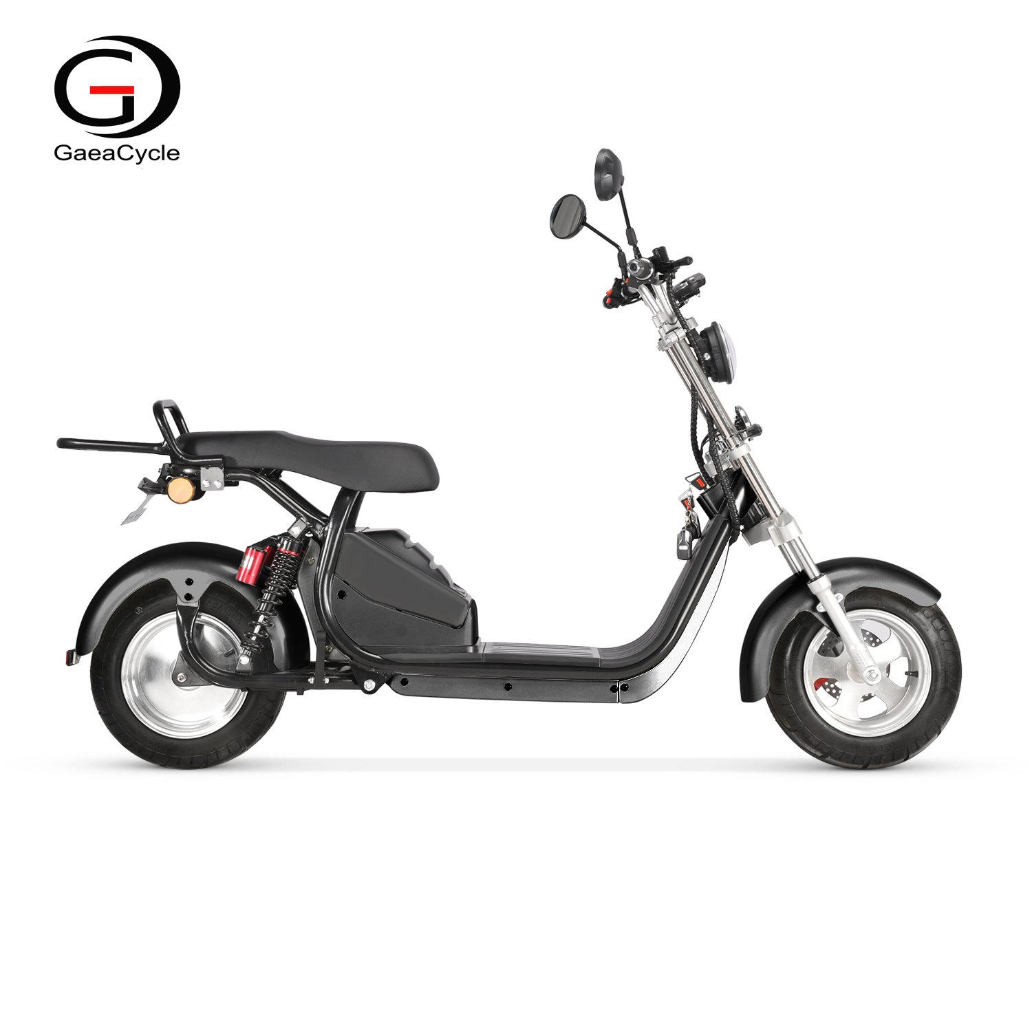 Gaea CP-5 2 Wheels Powerful Adult Citycoco Electric Scooter 1500W 60v20ah with EEC COC Approval