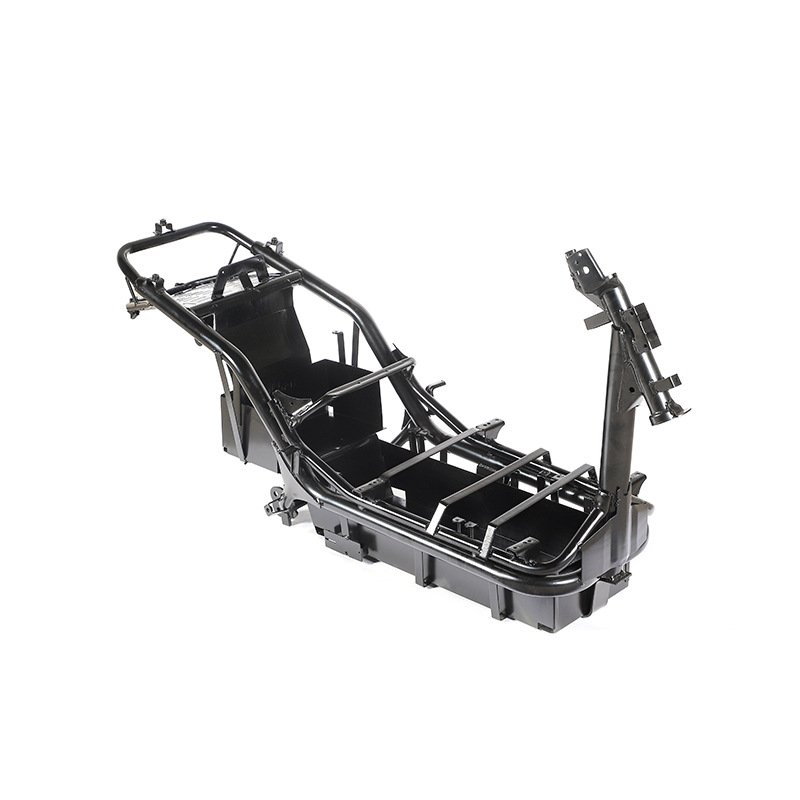 High Speed Electric Motorcycle Frame Front and Rear Disc Brake 80KM/h 72V 3000W Scooter Frame