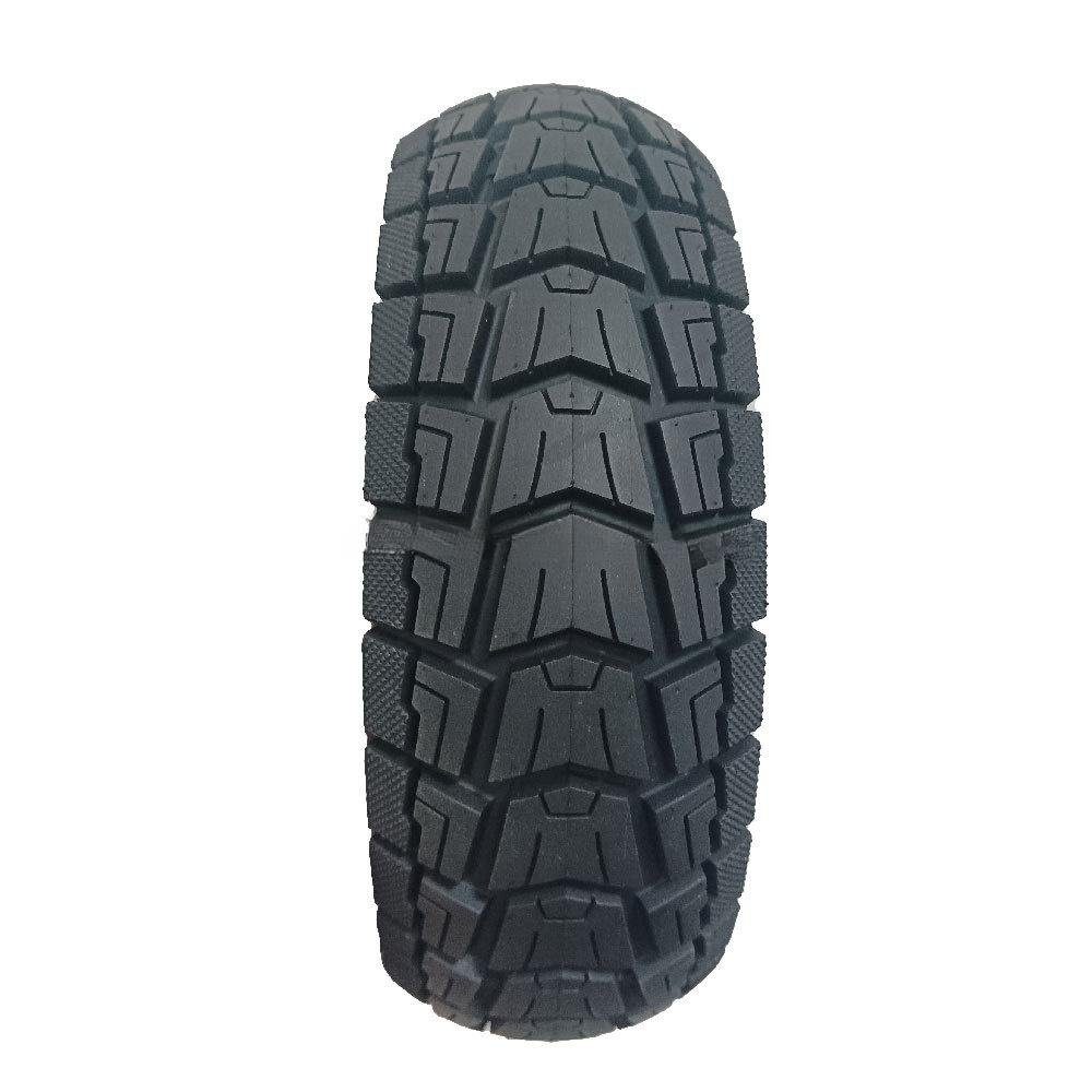 10*2.75-6.5 vacuum tire black rubber tubeless scooter outer tire. Replacement rubber outer tire for scooter wheel