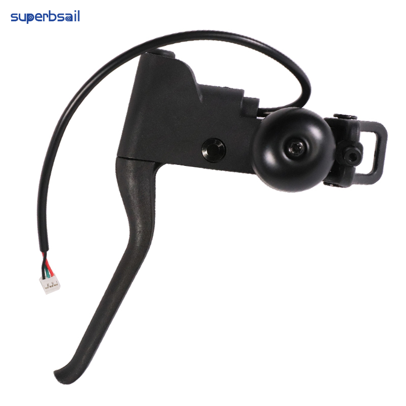 Superbsail Durable Brake Lever Bell Waterproof Brake Handle With Horn For Xiaomi 4 Pro Electric Scooter Handle Brake Accessories
