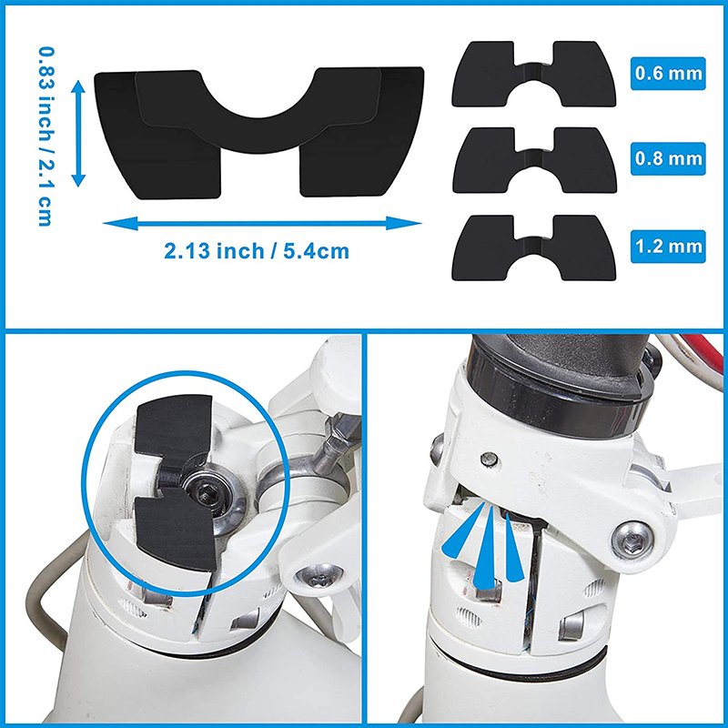 Fenders Scooter Wings Brake Light For Xiaomi M365 Pro Rear Mud Guard Support Protection Screws Rubber Stopper Scooter Parts