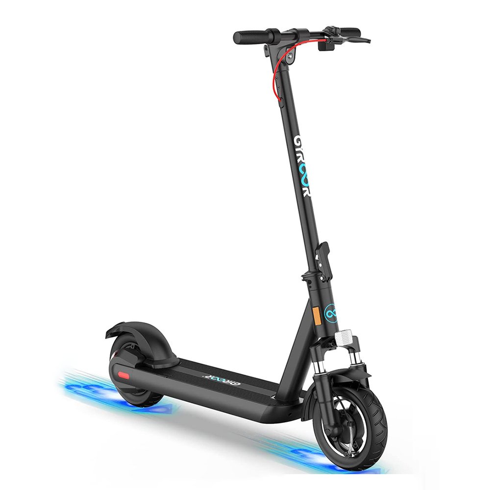 GYROOR X8 500W long range foldable10 inch fat tire electric scooter adults off road electric scooter