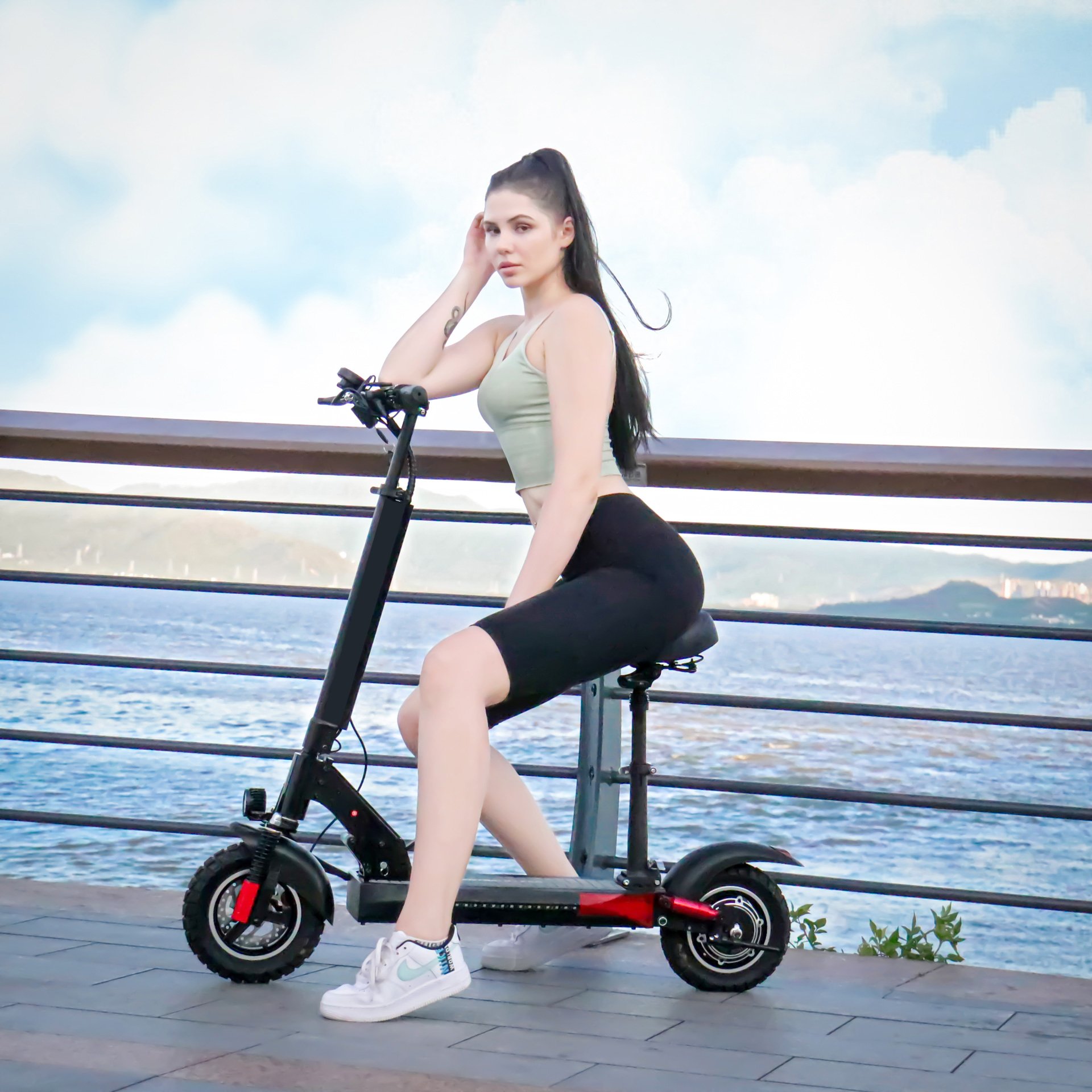 UK EU Germany Warehouse 10Inch 350W E Scooter European Folding Fast Electric Scooters For Adult Drop Shipping