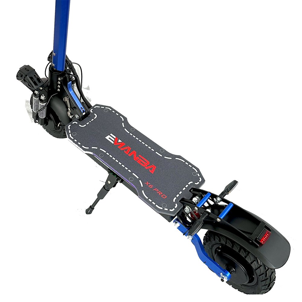 EMANBA EU US Warehouse 48V 52V 2400W dual motor electric scooter adult electric scooter two wheel foldable e scooter