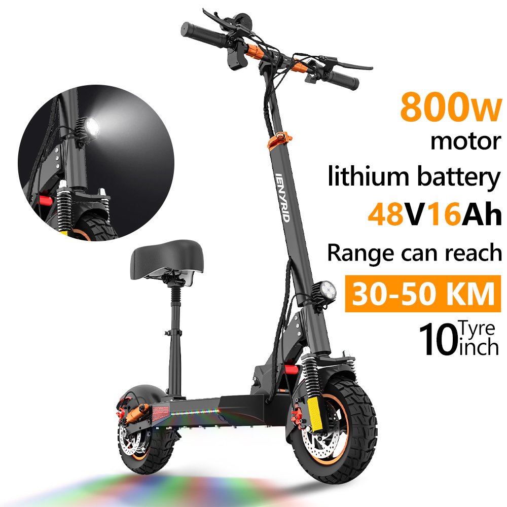 High Quality Cheap iENYRID M4 PRO S PLUS Wheeled Electric Scooter 48v 800w Adult Electric Scooter