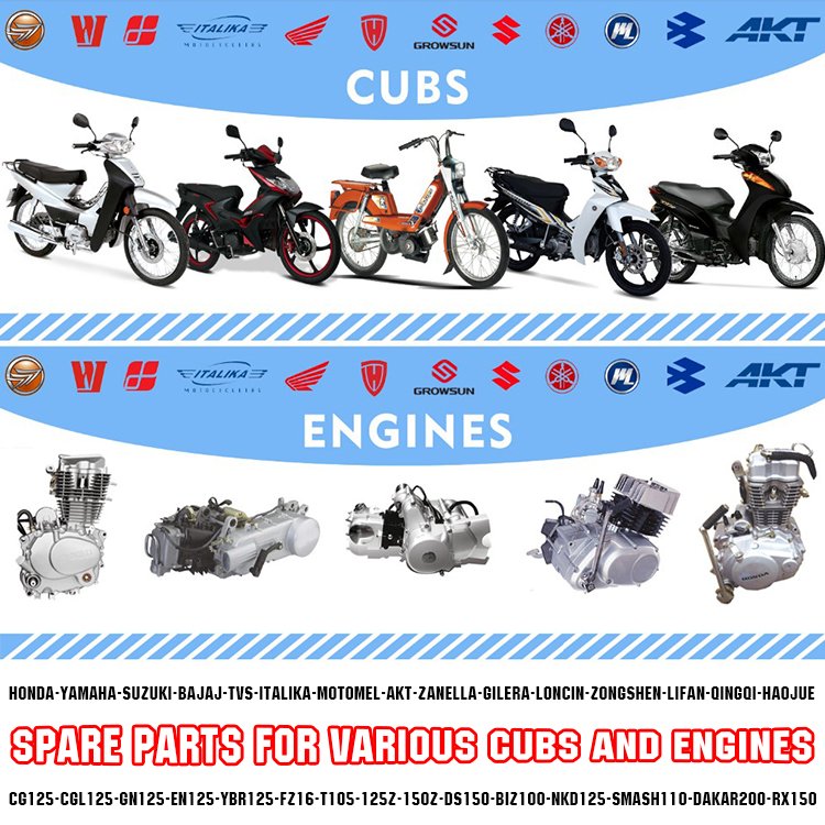 BWS125 Scooter Cylinder head Motorcycle scooter engine parts from Growsun Motor