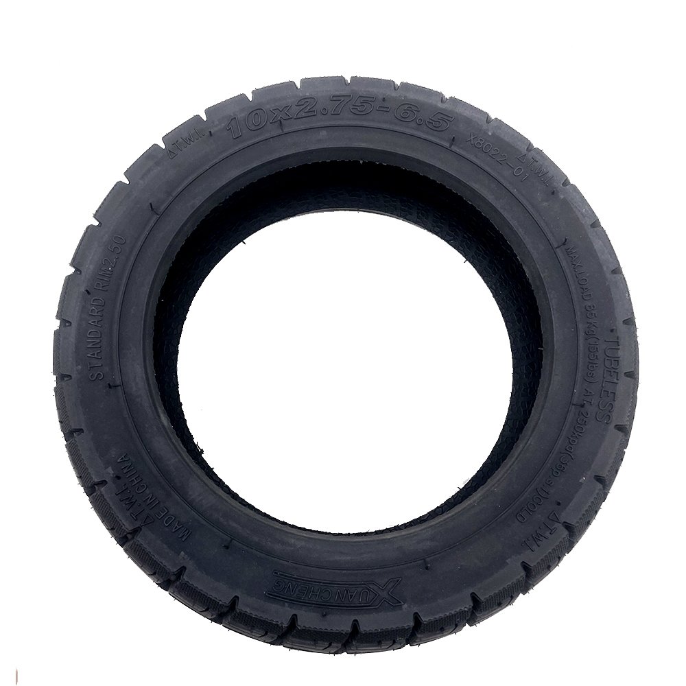 10x2.75-6.5 Tubeless Tire 10x2.70-6.5 Off-Road Vacuum Tyre for Electric Scooter 10 Inch Pneumatic Wheel Parts