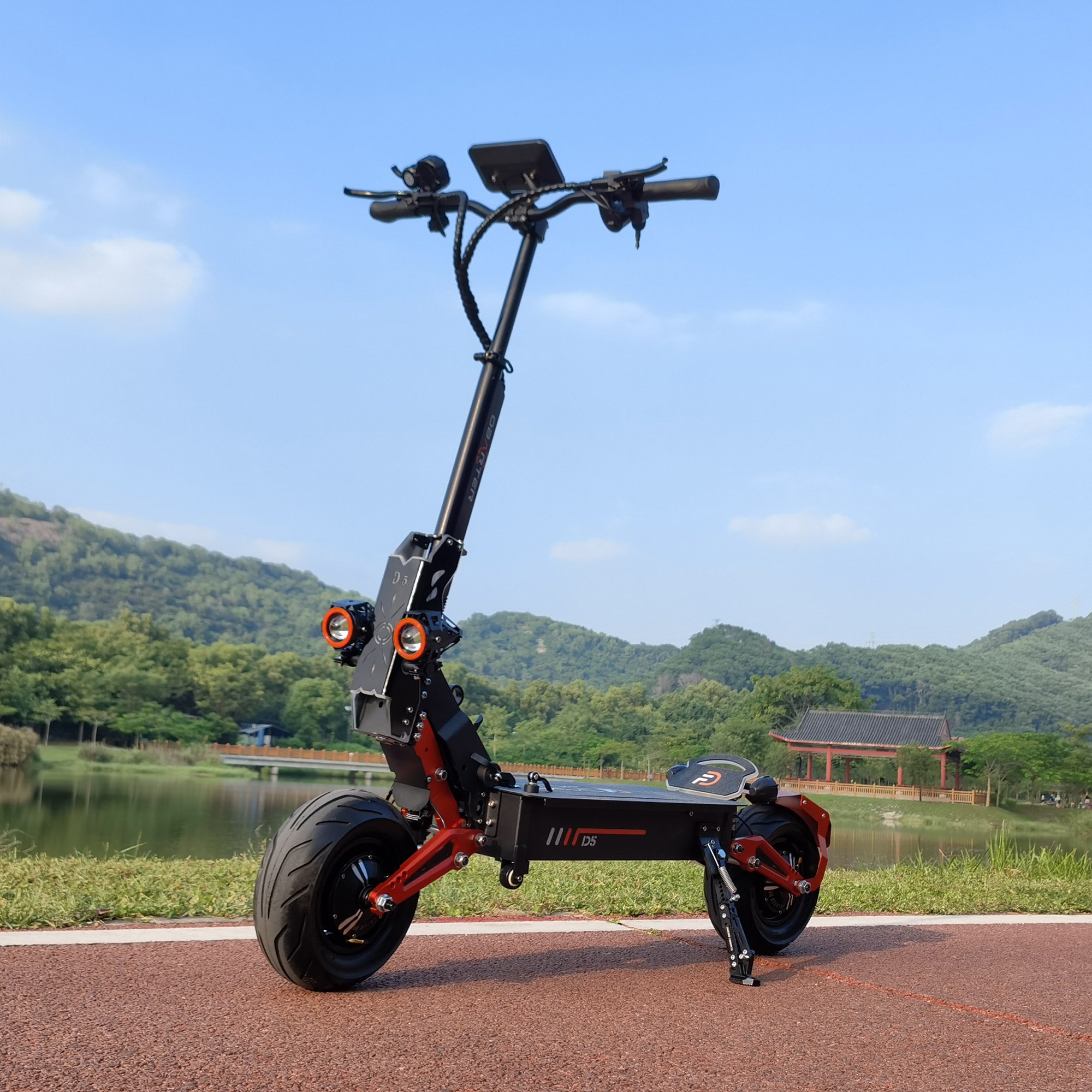 Usa Eu Warehouse 5000W Dual Motor Fat Tire Obarter D5 Escooter Factory Cheap Price Dropshipping Electric Scooter