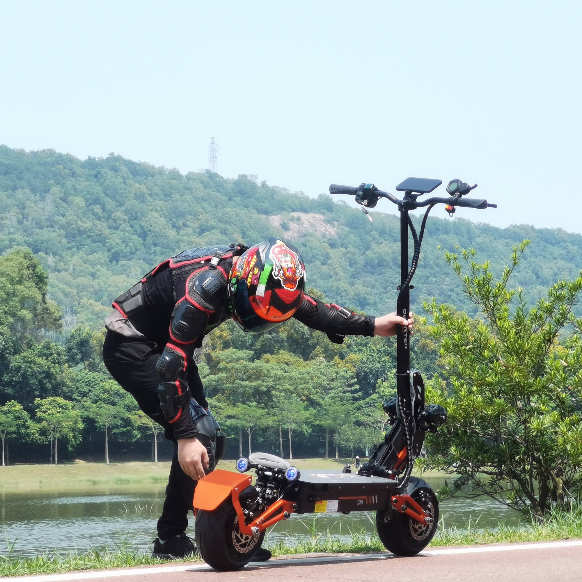 Usa Eu Warehouse 5000W Dual Motor Fat Tire Obarter D5 Escooter Factory Cheap Price Dropshipping Electric Scooter