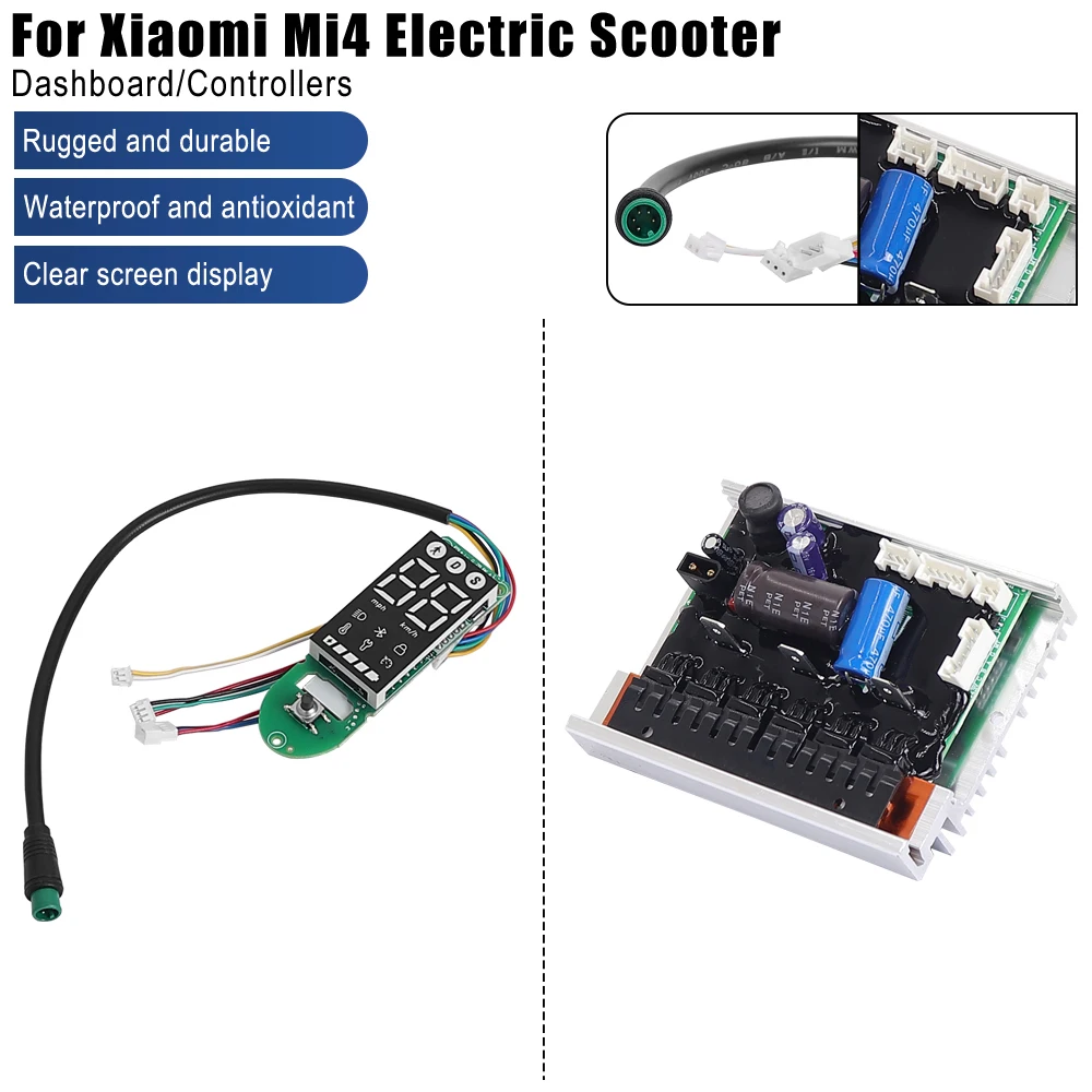 Electric Scooter Mi4 Motherboard Controller For Xiaomi Kickscooter 4 Dashboard Display Circuit Board Replacement Spare Parts