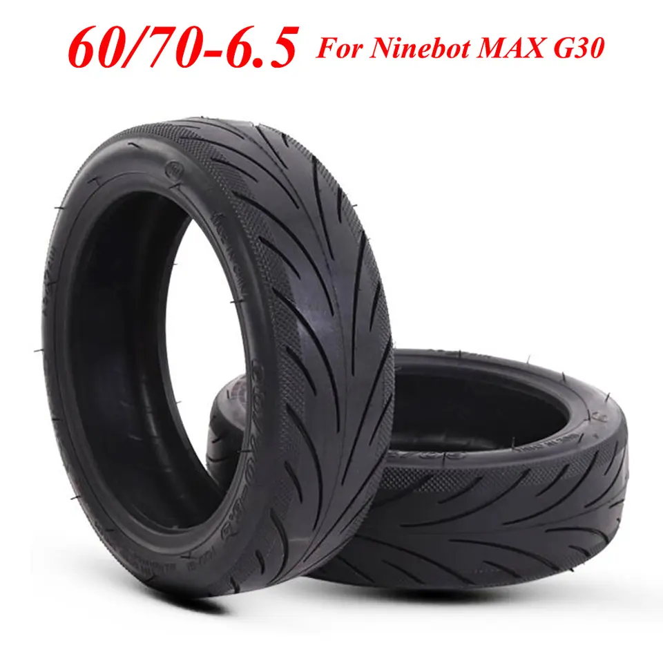 EU Warehouse New Image 60/70-6.5 Scooter Tubeless Tire Tyre For Max G30 E2 Pro Electric Scooter Spare Parts and Accessories