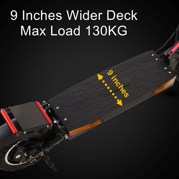 EU Warehouse Dual Motor 1000W Battery Electric Scooter 48V 17.5AH Max Speed 45KM/H Adults Electric Scooter Fast Electric Scooter