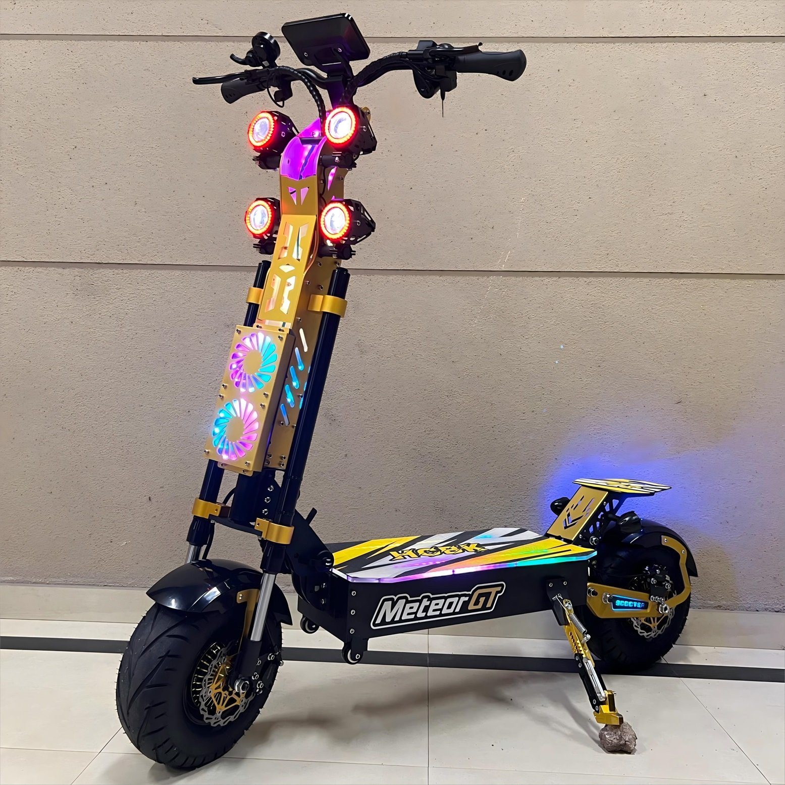 US warehouse 72v 50ah large capacity battery 10000w large wheel off-road American adult off-road electric scooter