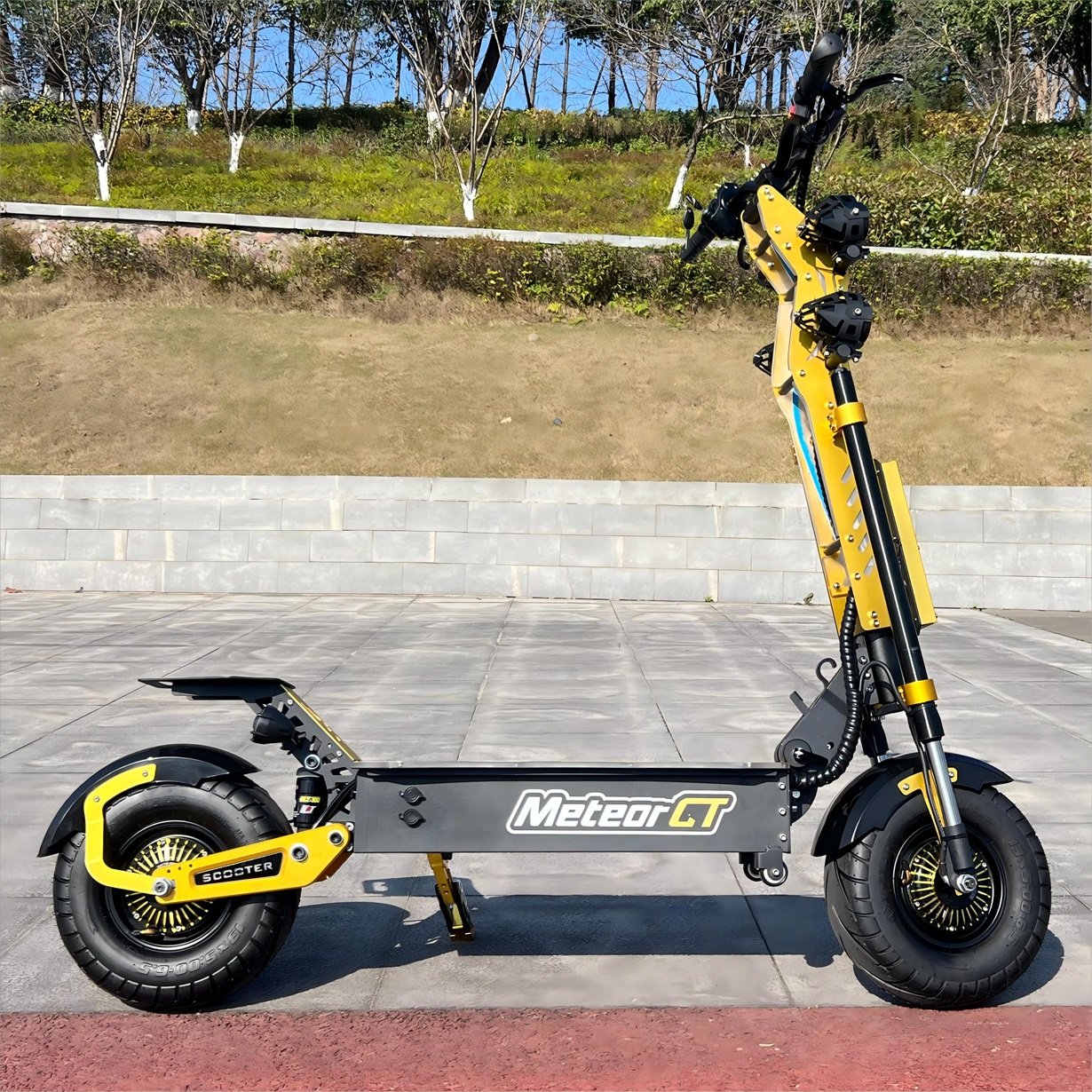 US warehouse 72v 50ah large capacity battery 10000w large wheel off-road American adult off-road electric scooter