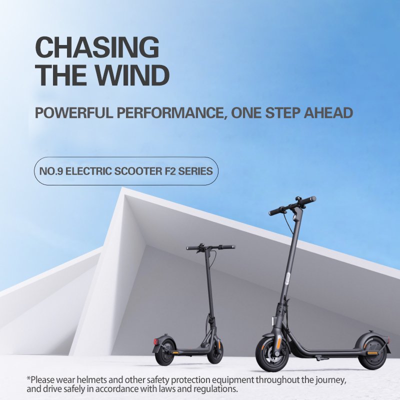 2023 New Cheap Original Ninebot F2 Plus Electric Scooter 400W 30Km/h Outdoor Folding E Scooter Mobility