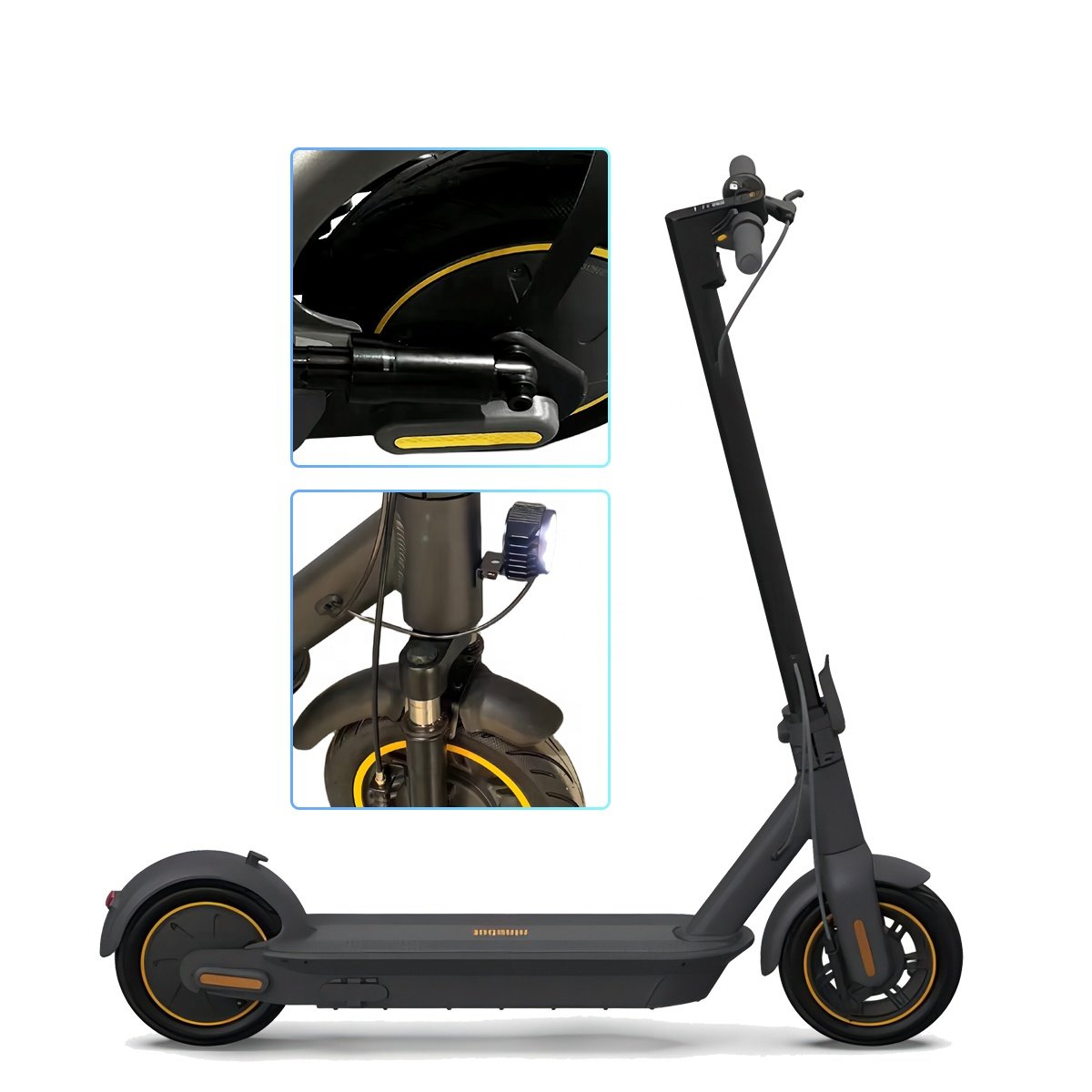 Top 40-Mile Range High Efficiency Smart Foldable Portable Kick Electric Scooters