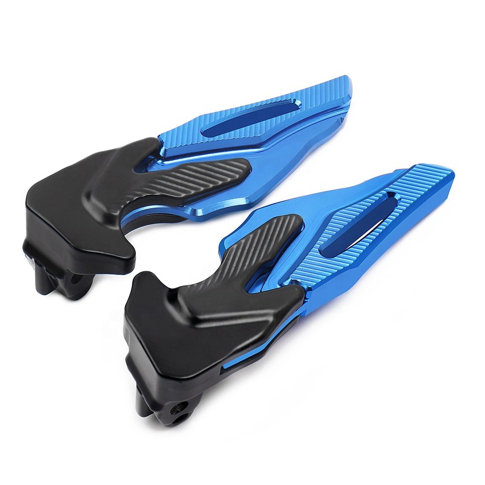 For Honda ADV150 ADV 150 2019-2021 Rear Passenger Footrests Footpeg CNC Kick Support Holder Scooter Parts Foot Pegs Accessories