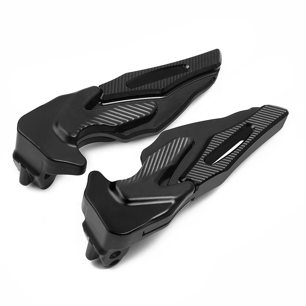 For Honda ADV150 ADV 150 2019-2021 Rear Passenger Footrests Footpeg CNC Kick Support Holder Scooter Parts Foot Pegs Accessories