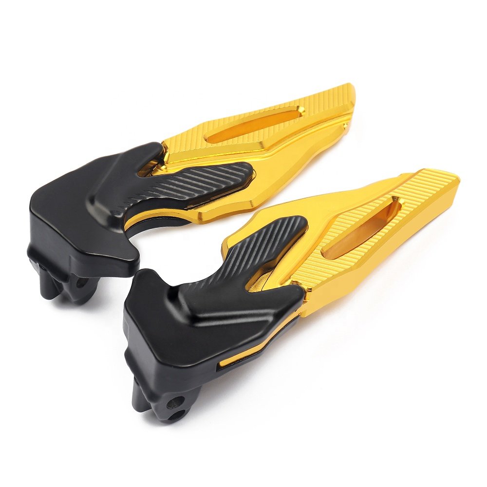 For Honda ADV150 ADV 150 2019-2021 Rear Passenger Footrests Footpeg CNC Kick Support Holder Scooter Parts Foot Pegs Accessories
