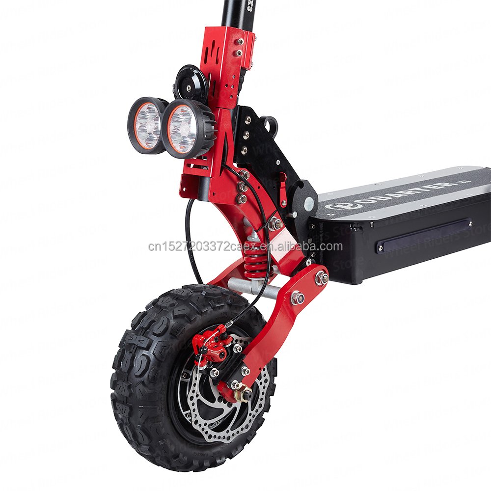 EU/USA Stock OBARTER X3 Electric Scooter 48V 2400W 11 Inch Tire Folding Electric Scooter 70KM/H Dual Motor Electric Motorcycle