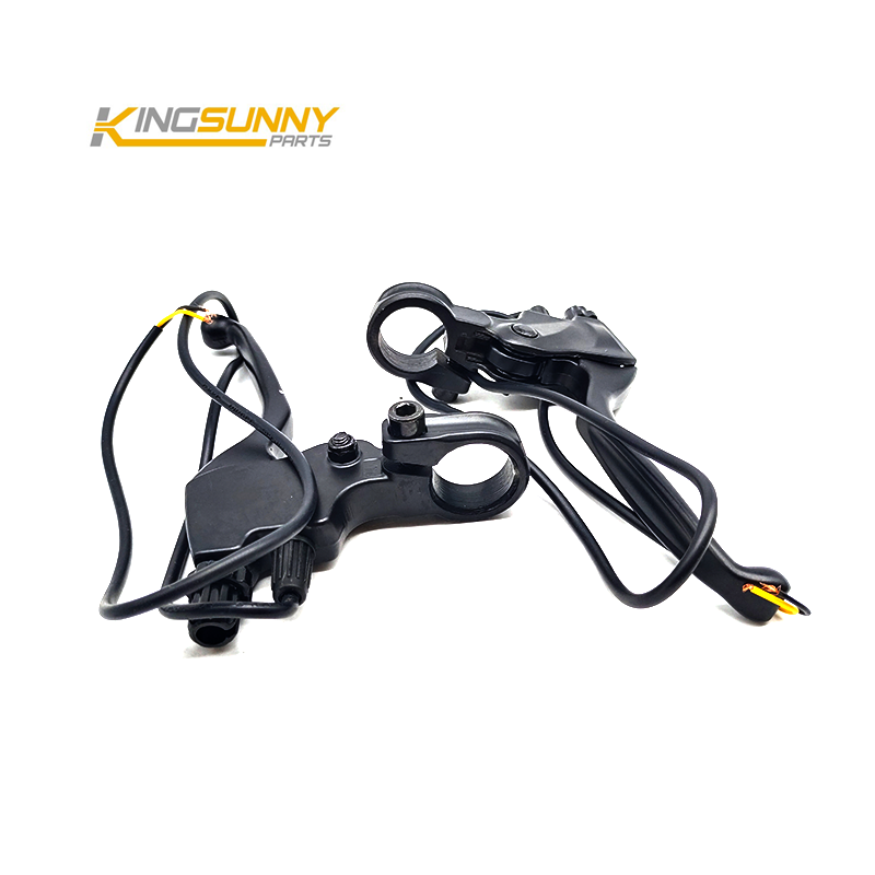 King-Sunny Parts Left Right Brake Set for Zero 8 9 10 10X 2PCS Electric Scooter Spare Parts Accessories Repair Handbrake