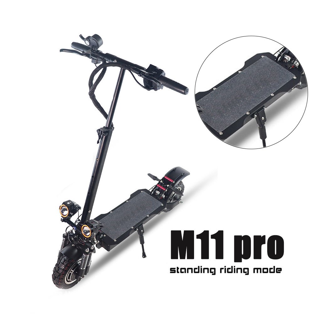 M1 pro Hot Sale 60v 2400w electric Scooter Dual Motor 10inch Foldable for Adults Electric Scooter With Removable Seat