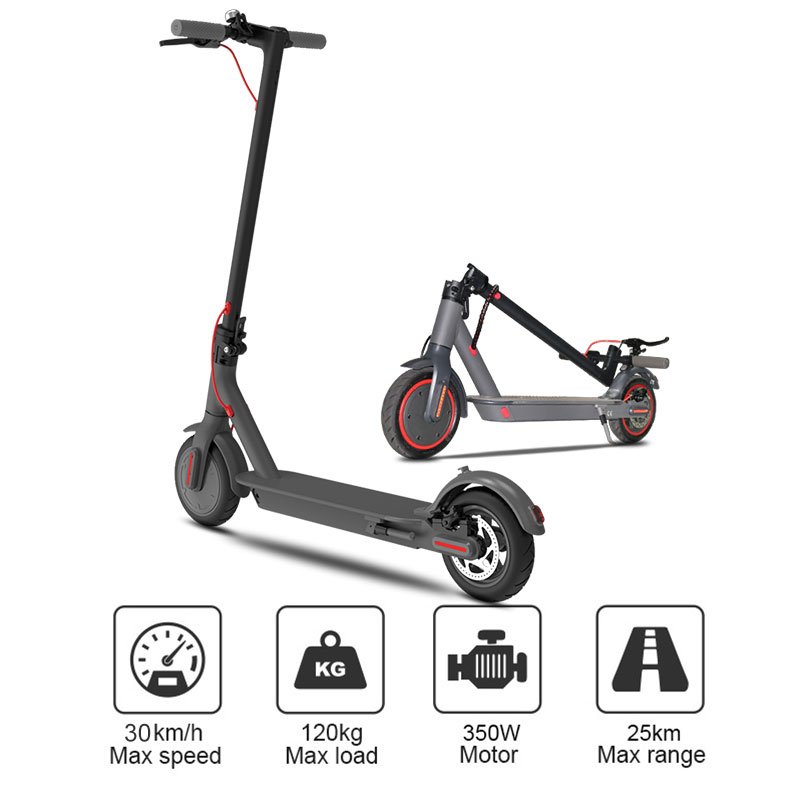 QMWHEEL Motorino Electrico 8.5Inch Air Mobility Scooter Electric Scooter Eu Warehouse Adult High Speed