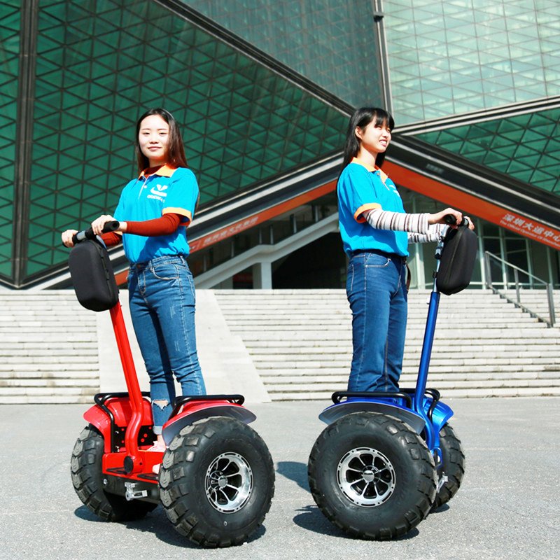 Two Wheel Foot Self Balance Stand Up 60V 2400 Watt Beach Cruiser Smart Gyro Electric Scooter Adult