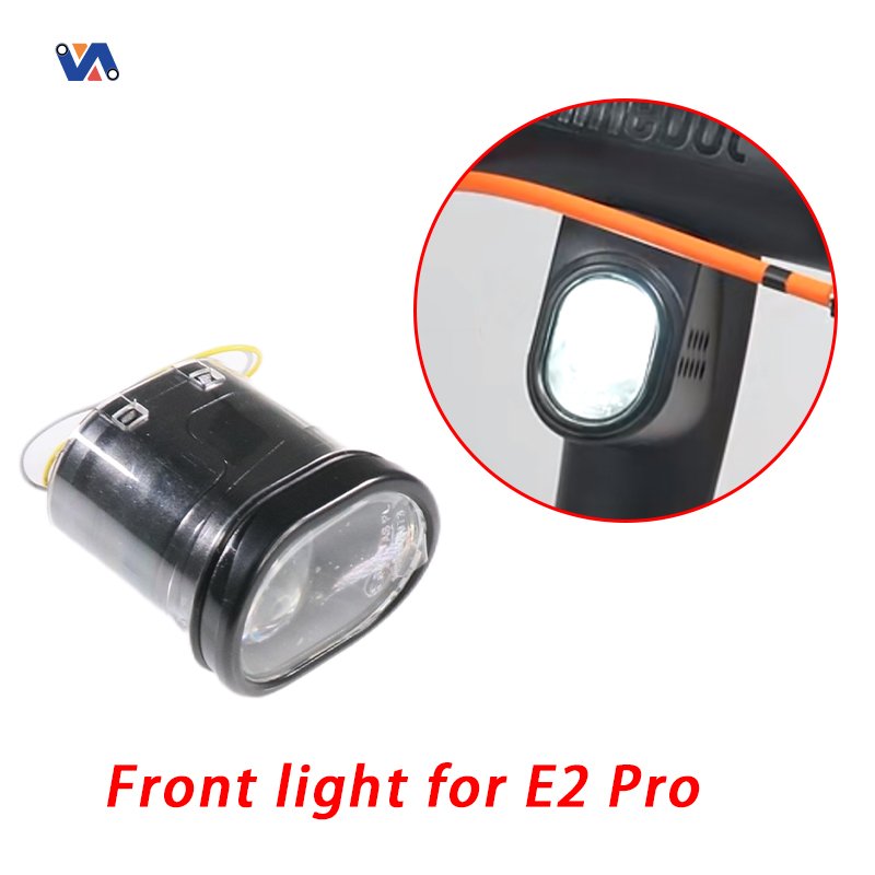 Scooter Spare Parts Led Bright Light Front Light For Nine bot E2Pro Electric Scooter