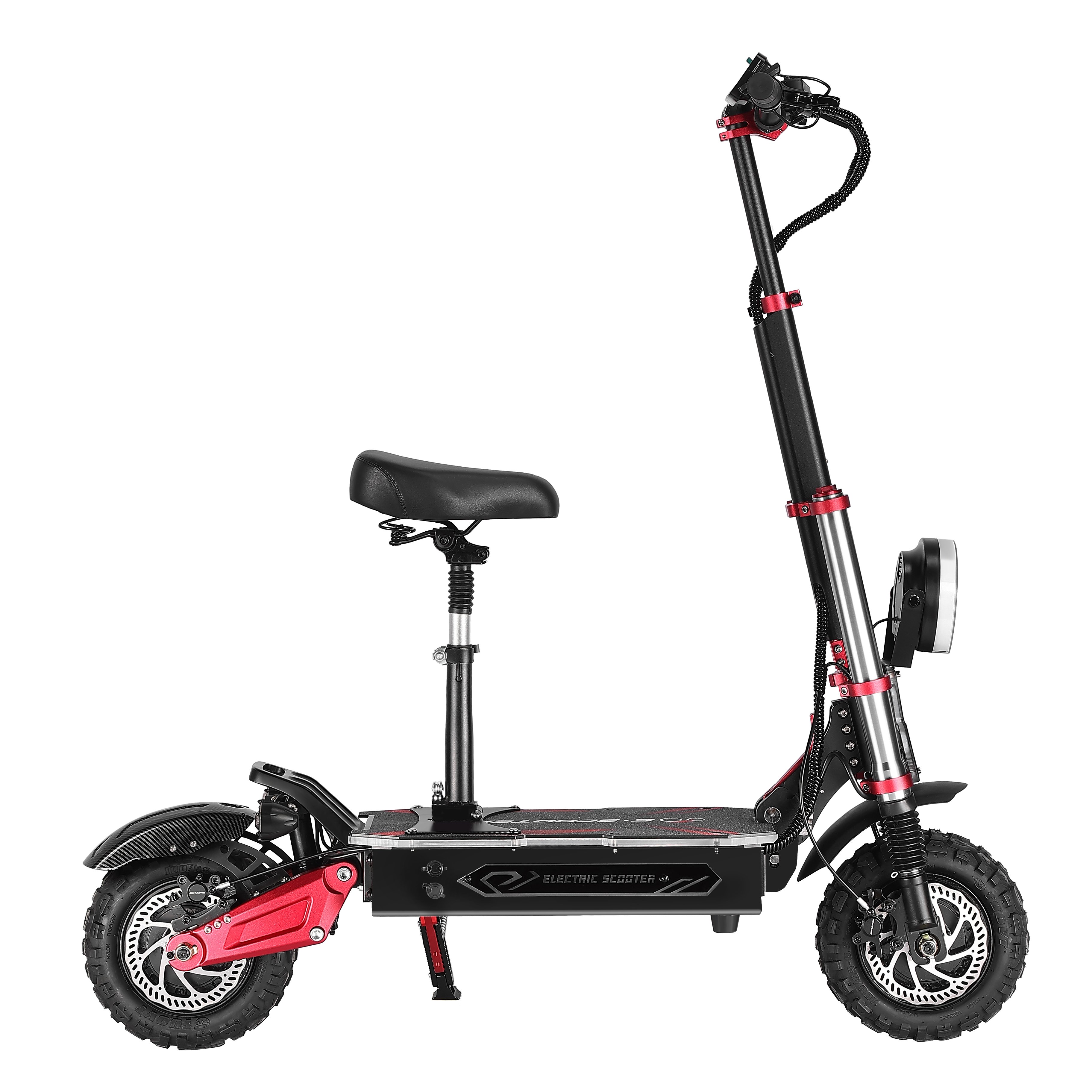 USA EU 11inch fat tire electric scooter 6000w dual motor power fast speed 100km long range adults off road electric scooter