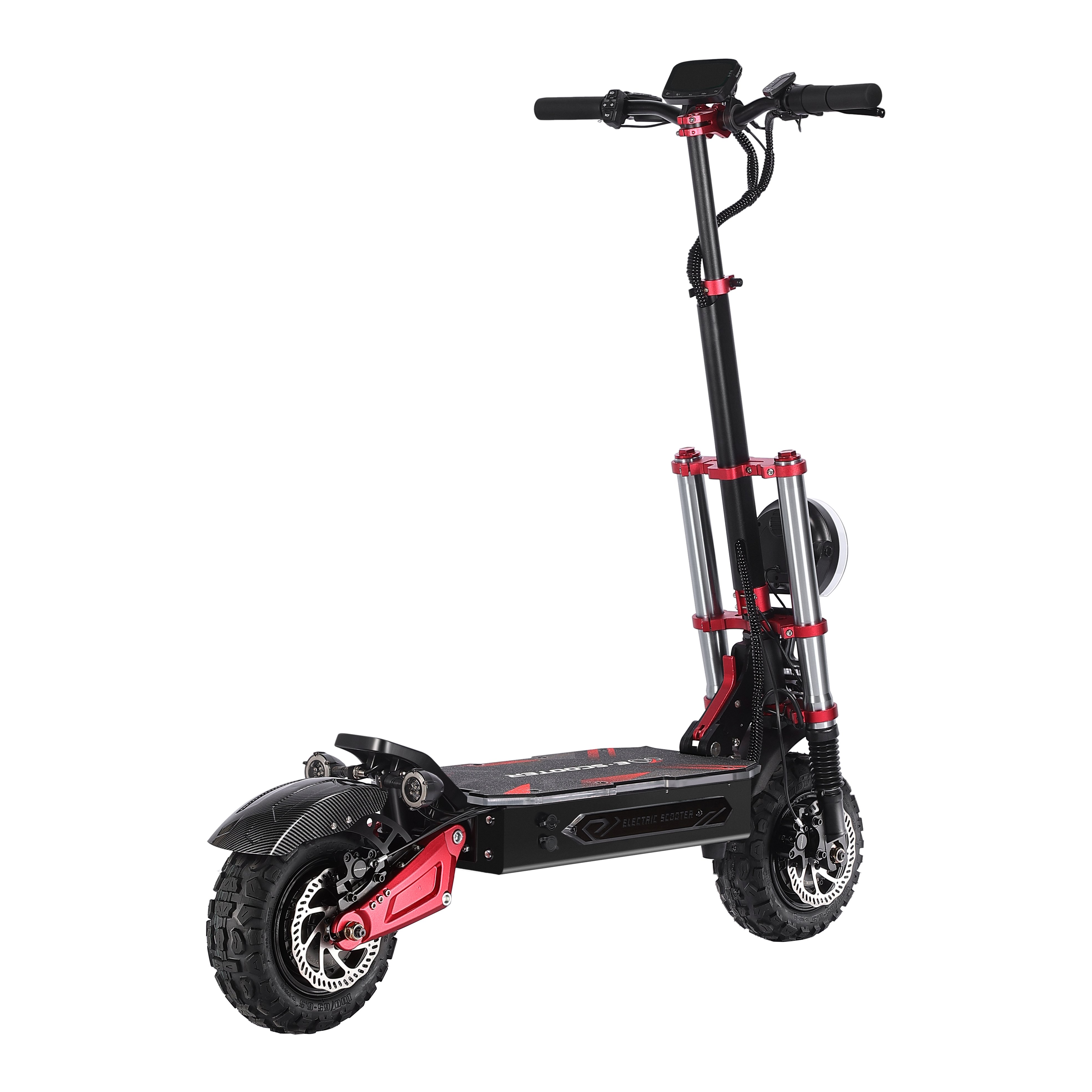 USA EU 11inch fat tire electric scooter 6000w dual motor power fast speed 100km long range adults off road electric scooter