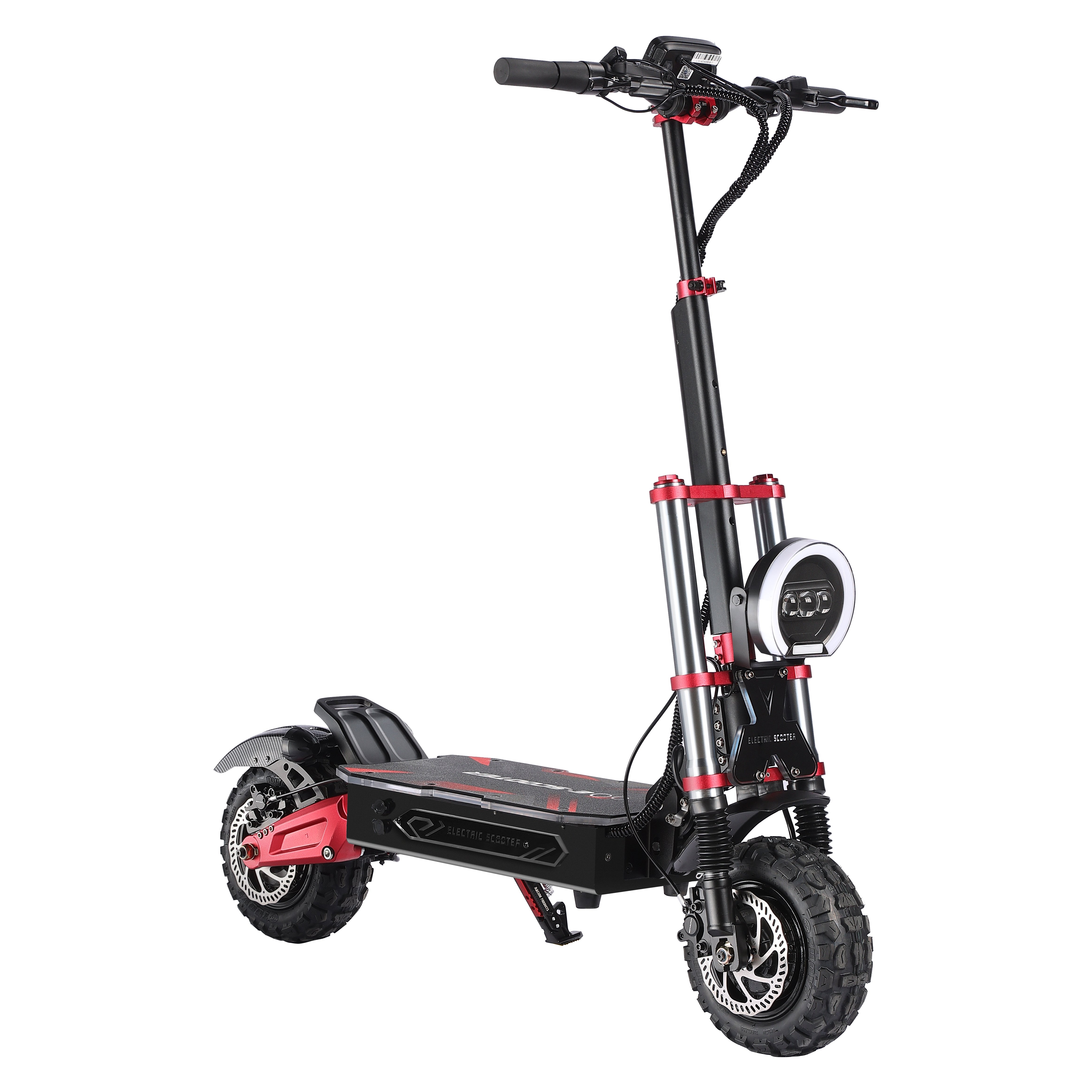 USA EU 11inch fat tire electric scooter 6000w dual motor power fast speed 100km long range adults off road electric scooter
