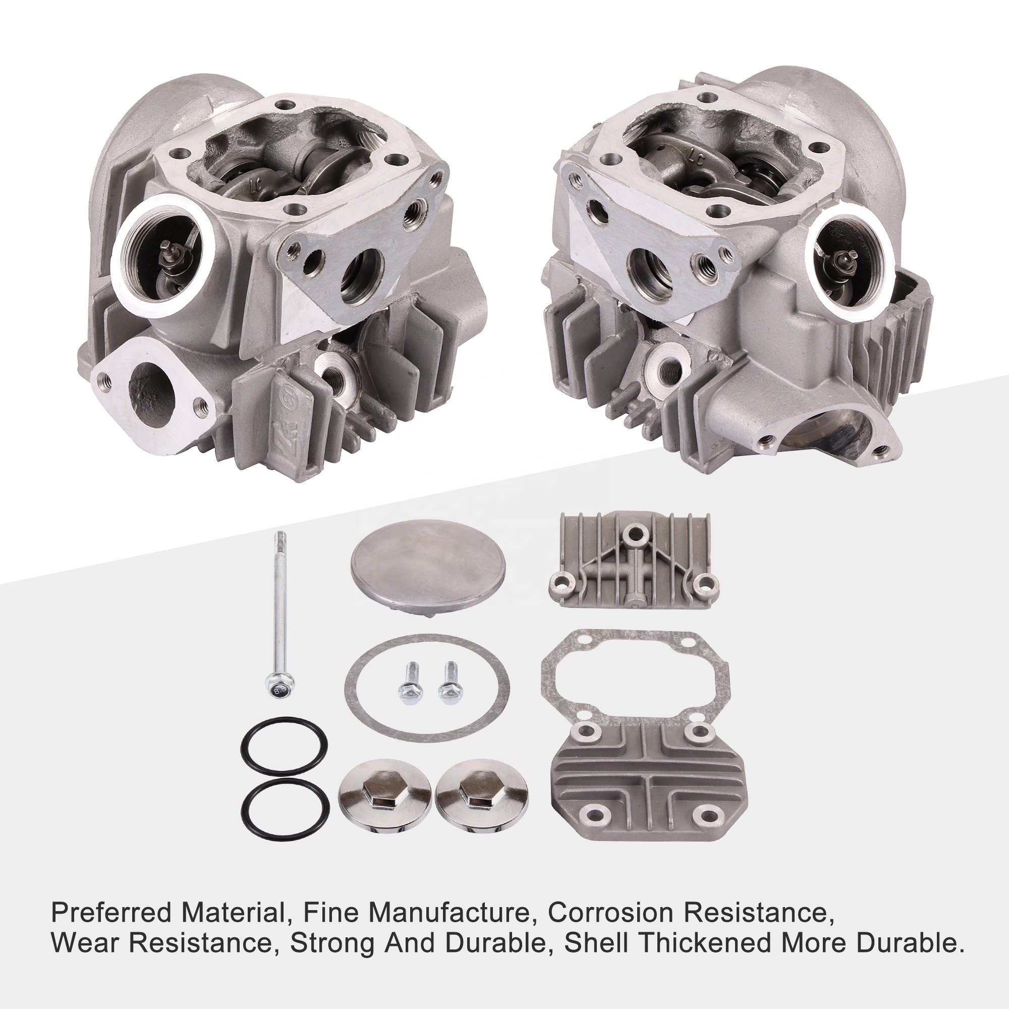 GOOFIT Motorcycle 47mm Cylinder Head Replacement For 70cc ATC70 CRF70 CT70 TRX70 XR70 Motorcycle Dirt Bike