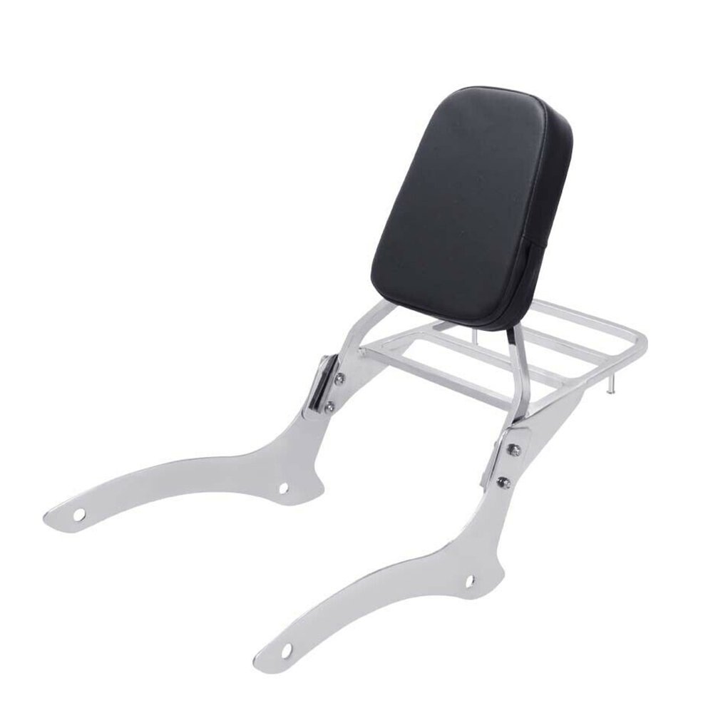 Ex factory price quality Backrest Sissy Bar Luggage Rack Pad For Yamaha Dragstar 1100 Classic 2000 - 2011